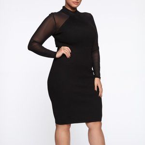 Fashion Nova Plus Size Midi Dress